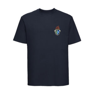 T-Shirt Universal (French Blue) inkl. farbigem Logostick