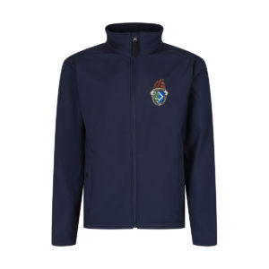 Regatta Softshell (French Blue) inkl. farbigem Logostick